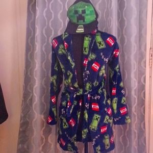 Minecraft TNT Creeper Robe & Cap